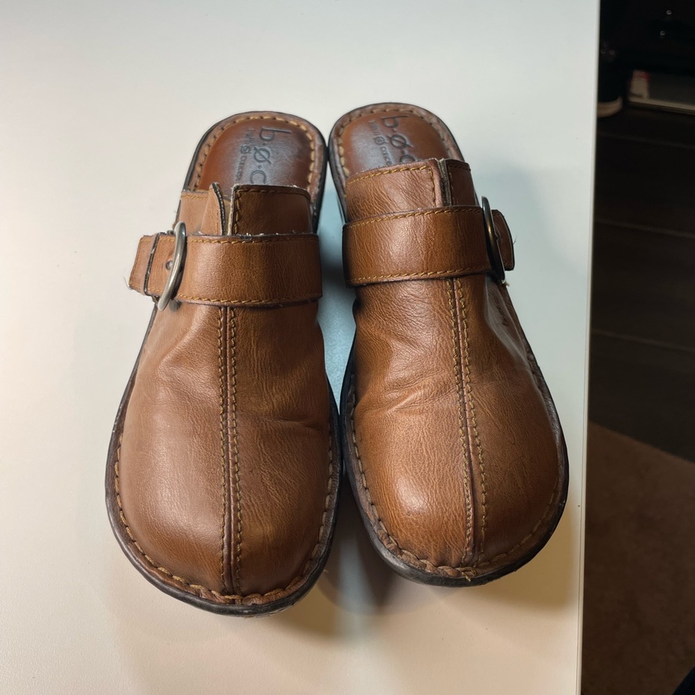 Brown B.O.C Clog Mule Size 7 - image 2